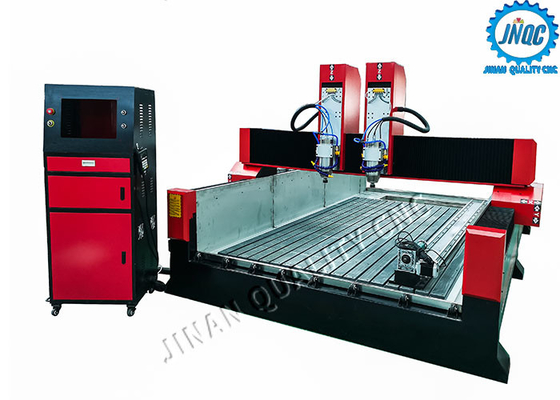Dual Spindles 3D CNC Stone Carving Machine C​NC Router Machine for Stone Carving 1530