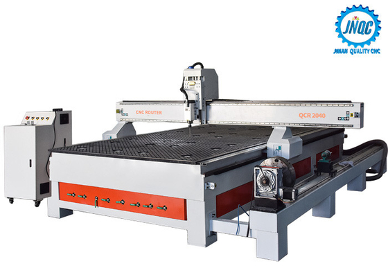 2040 Cnc Router Wood Engraving Carving Machine With 4th Rotary Axis